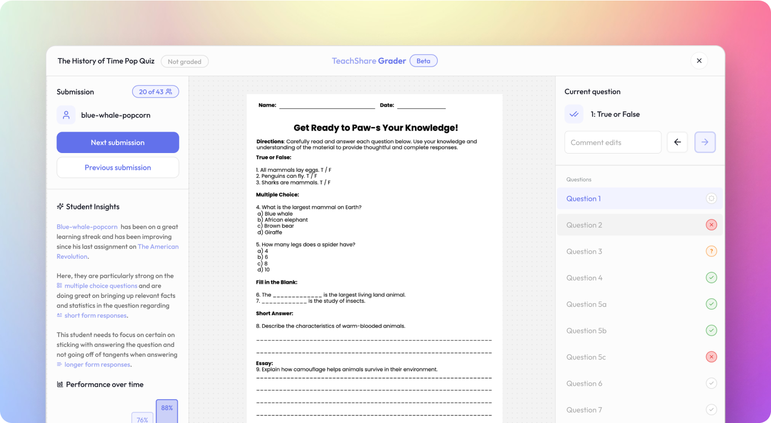 TeachShare Autograder